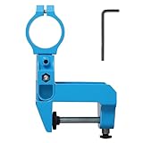 Bohrständer – Aluminiumlegierung 360 Grad verstellbarer Winkel | Universal-Tischhalterung | drehbare Montage für manuelle Bohrmaschine Elektromotor für Werkstattbank