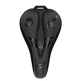 Generisch Fahrradsattel-Schoner,Wasserdichter Memory-| Sattelschoner Für Outdoor-Radfahren,Für Langstrecken-Fahrer, Gelegenheitsfahrer, Fahrrad-Enthusiasten, Stadttouring Und Städtische Straßen