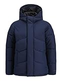 JACK&JONES JUNIOR Jungen JJWORLD Puffer Jacket MNI Pufferjacke, Navy Blazer, 110