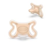 Suavinex, Schnuller für Neugeborene Zero Zero mit SX Pro Physiologischer Sauger für Babys von 0 bis 6 Monaten, Hypoallergen, Geeignet für empfindliche Haut, Skin-Friendly Silikon