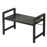 LYHXYLFT Einlagiger AV-Medienständer, CD-Player-Ständer, offenes Aufbewahrungs-Audio-Rack, AV-Medien-Audio-Ständer for Wohnzimmer, Büro, Theater, Aufnahmestudio(53 X 36 X 47cm)