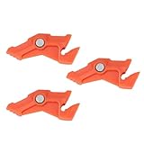 Outdoor Standfuß Gaskartusche kanister ständer Dreieck Magnet Gaskocher Ständer Leichtes ABS Drei-Bein-Design Stabile Halterung Praktischer Windschutz Für Camping Outdoor-Kochen Abenteuerreisen