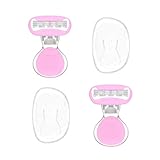 Rasierer für Frauen – Reiserasierer mit kompaktem Design, 2er-Pack tragbare Damenrasierer, sanfte Klingen für glatte Rasur, wiederverwendbare Rasierer für Gesicht & Körper, inklusive Schutzhülle