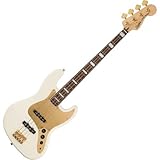 Fender Squier 40th Anniversary Jazz Bass Gold Edition OWT E-Bassgitarre