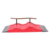 TOBBOMEY Skateboard Jungen und Mädchen Skateboard Hindernis Set Feld Requisiten Park Rampe Teile Training Prop Kit