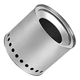 VICASKY Mini Feuerstelle Tragbarer Tischkamin für Camping und Picknick Robuste und Langlebige Feuerstelle für Drinnen und Draußen Multifunktionale Heizlösung