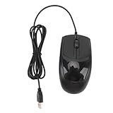 Fockety USB-Maus mit Kabel, 1200 DPI, Reaktionsschnelle und Präzise Leise klick-Computermaus mit Scrollen und Tracking, Ergonomische Kabelgebundene Maus für PC, Computer, Laptops,