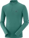 Salomon Explore Herren Nahtloses Langarmshirt Midlayer Nordic Ski Wandern Snowboarden