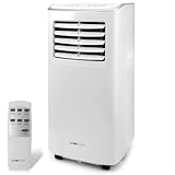 Clatronic® Klimaanlage | mobiles Klimagerät | für Räume bis ca. 28qm | Kühlen, Entfeuchten, Ventilieren | mobiles Klimagerät leise | 7.000 BTU | Klimaanlage mobil | mit Timer | CL 3831