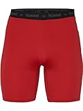 hummel Herren Tight First Performance Jersey Tight Short 204504 True Red XL