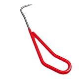 Yardenfun Manueller Unkrautstecher aus Edelstahl mit Gebogenem Hebel Stabiler Wurzelentferner für Garten und Rasen Tragbares Haushaltswerkzeug zur Einfachen Unkrautbeseitigung und