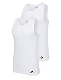 adidas Herren Unterwäsche Ergonomic Tank Top (2PK) - Active Flex Cotton Ergonomic