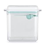 Feedo Milchpulver Aufbewahrung Behälter mit Löffel 1700 ml | Baby Milchpulver Box | Versiegelt Milchpulver-Spender mit Luftdichter Deckel, BPA Frei, Transparent