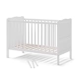 VitaliSpa Babybett Tobi, Stubenbett, Weiß/Weiß, 60x120 cm