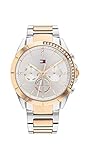 Tommy Hilfiger Multi Zifferblatt Quarz Uhr für Damen mit Edelstahlarmband - Erhältlich aus Gold oder Silber