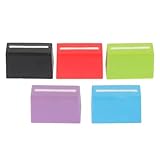 HOODANCOS 5 Stück Faderkappen Ersatzknöpfe für Mischpult Slider Knöpfe Konsolen Fader Caps Langlebig Einfache Montage Bunte Farben Schwarz Rot Blau Grün weiß Kompatibel mit Dj Mixern