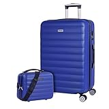 ITACA - Gepäck-Sets, Reisekoffer, Reisekoffer Set, Kofferset, Hartschalenkoffer, Trolley-Set, Luggage - Große Auswahl an Koffer & Trolleys für Jede Reise!, Blau