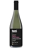BAM Weißer Schokoladenwein – Aromatisierter Weißwein mit Weißer Schokolade 0,75L, Dessertwein aus Chardonnay, Sauvignon, Riesling