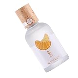 CRILSTYLEO 1Stk Parfüm Kinderduft für Frauen zum Geburtstag Damenduft sprühnebel flasche sprayflasche alltagsparfum für mädchen Outdoor-Parfum Flaschenverschluss aus Holz Orange