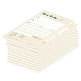 PRICARO Bestellannahmeblock 'Color Match' beige, A5, 10 Stück