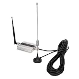 Cell Phone Signal Booster, High Gain 4G Cellular Signal Amplifier Repeater, GSM DCS WCDMA 1800Mhz Signal Extender for Home Room, Silver/2660