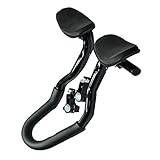 LOORGVEL Aero Lenker Aluminiumlegierung mit Integriertem Ruhebereich für Mountainbikes und Rennräder zu Installieren Komfortabel für Lange Fahrten