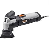 Meister Multifunktionswerkzeug 310 W, MFW310 - Geschwindigkeitsregler - Zum Sägen, Schleifen & Schaben - Inkl. Tauchsägeblatt, Schaber, Schleifplatte, Schleifpapier/Multitool mit Zubehör / 5454400