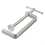 Stahl-G-Klemme, F-Clip, Holzbearbeitung, Tischlerei, Klemmvorrichtung, DIY, fester Clip mit Gummiabdeckung, max. Reichweite 147 mm (C)