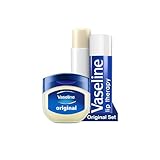 Vaseline Lip Therapy Original | Pflegender Lippenbalsam und Pflegestift Set für optimale Feuchtigkeit | (Original Set)