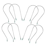 TOGEVAL 8 Stück Teiliges Elektrische Heizwickler Clips aus U Förmige Hot Curler Pins Leichte Kompakte Lockenwickler Klammern für Vielseitiges Schnelles Haarstyling Zuhause