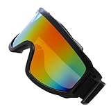 Skibrille – Schneebrille | Snowboardbrille für Erwachsene und Jugendliche | Skibrille für Damen und Herren | Sportbrille | Snowboardbrille | Anti-Beschlag-UV-Schutzbrille zum Laufen, Radfahren