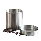 Stgbcst Kaffeedose Luftdicht vakuumbehälter kaffeebohnen behälter Frischhaltedose Box 400ml, vorratsdosen mit deckel luftdicht, für Küche und Kühlschrank Tee Kaffeebohnen Kaffepulver Kakao Zucker