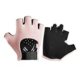 Btgghytr Fitnesshandschuh, rutschfest, atmungsaktiv, fingerlos, atmungsaktiv, Fahrradhandschuh für Fitness