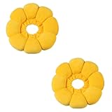 Fangxuee Sunflower Haustierhalsband Katzenhalsband Leck-, Beiß- und Kratzfest Schutzhalsband XS
