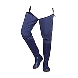 QSTDGVPW wasserdichte Watstiefel Zum Angeln Und für Die Gartenarbeit für Männer Und Frauen, 43