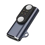 LEIDJGUN Ladekonverter Mit Licht Für Kopfhörerladungsadapter Typ C Bis 4 Pin Adapter