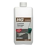 HG Laminatreiniger Extra Stark, Hochkonzentrierter Bodenreiniger und Politur- / Kraftvolle Formel gegen Hartnäckigen Schmutz und Fett -2er Pack (2x 1L) (134100106)