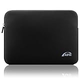 AIPIE Laptop Tasche 17 17,3 Zoll Hülle Handtasche Horizontale Länge 42 cm Breite 31 cm Kompatibel Acer, Asus, Dell, Lenovo, HP, Huawei Notebook Laptophülle Schutzhülle Schwarz, 17 Zoll
