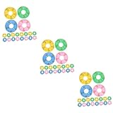 ifundom 3 Sätze Mini-schwimmring Bad Wanne Schwimmbad Pool Toys for Schwimmring Kind Wasserspielsachen Kleine Schwimmringe Mini- -schwimmringe Pp 20 Stück * 3