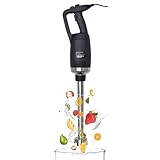 Leistungsstarker Stabmixer, 500 W, einstellbare Geschwindigkeit 4000–16000 U/min, 304 Edelstahl in Lebensmittelqualität, Spritzschutz, perfekt für Suppen, Gemüse und Lebensmittelzubereitung