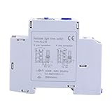 AC 220 – 240 V Mechanische Hausanwendung 7 Tageszeitschaltuhr 2 Kanäle DIN Schiene Timer 9 x 7 x 2 AC 220 – 240 V mechanisch Haushaltsgerät Treppe