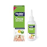 HEDRIN Once Natural, Läusemittel mit natürlichen Inhaltsstoffen zur schonenden Behandlung von Kopfläusen, ohne Pestizide, ohne Alkohol, ohne Duftstoffe und ohne Silikone – hypoallergen - 100ml Lotion