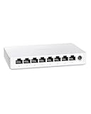 BrosTrend 8x 2.5-Gigabit Ports Ethernet Netzwerk Switch, 2.5 Gbit/s Unmanaged LAN Switch 8 Port für Home oder SOHO-Netzwerke (Lüfterlos Desktop/Wandmontage Plug-and-Play, Lifetime-Schutz) LAN Splitter