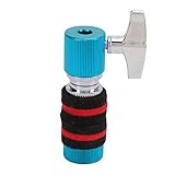 CHICIRIS Jazz -Drum Clutch Weastresistant Einfach zu Installieren Hi Hat Cymbal Clutch für Percussionisten Metall (BLUE)