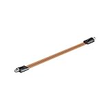 goobay 50cm SAT Kabel Fensterdurchführung flach (0,3 mm) - Antennenkabel Fensterdurchführung mit Kleber um Satellitenantenne durch Fenster- oder Türrahmen ohne Bohren anzuschließen - 67246