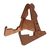 Sosoport Gitarrenständer aus Holz Stabiler Gitarrenhalter Universeller Gitarrenständer für Akustikgitarre Bass und Ukulele Platzsparendes Design für Zuhause und Veranstaltungen