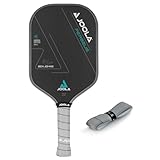 JOOLA Ben Johns Perseus CFS 16mm W/Feel-tec Pure Grip Pickleball-Paddel, Schwarz, Einheitsgröße