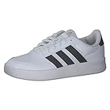 adidas Damen Breaknet 2.0 Shoes, Cloud white/core black/silver met, 39 1/3