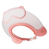 Shampoo-Augenschutz, Baby-Duschhaube für Kinder, verstellbar, wasserdicht, Badekappe, Visier, Hut, Dusche, Badeschutz, weiche Kappe für Kinder, Baby, Kinder, Badezubehör für Mädchen und