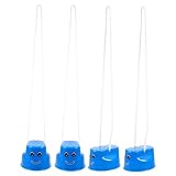 GALPADA 4 Stück Teiliges Stelzen aus Dickem Kunststoff für Gleichgewichtstraining und Koordination Leichtes Gehspielzeug für Drinnen und Draußen Geeignet für Vorschulkinder und